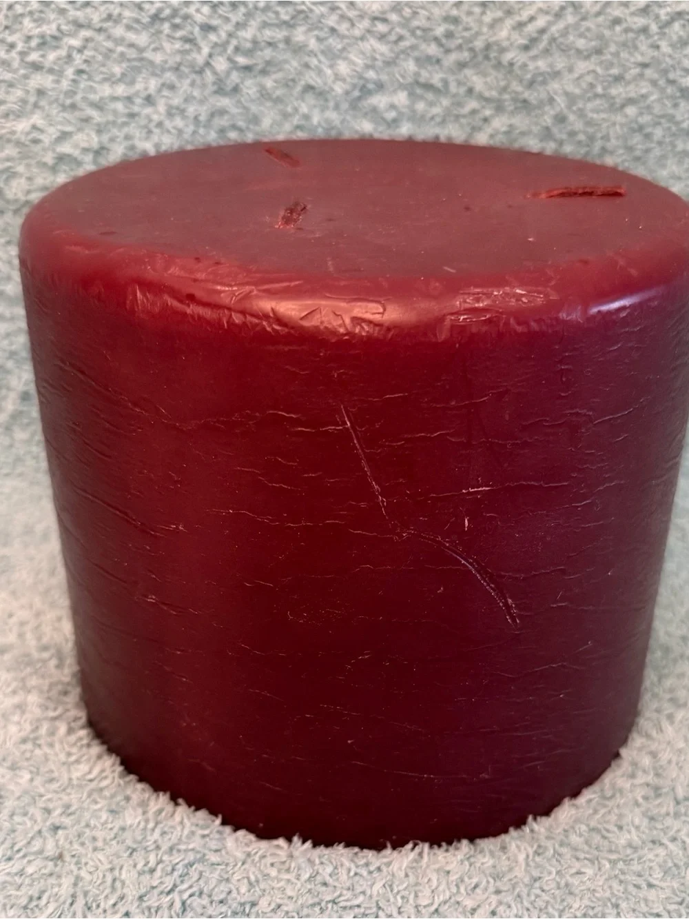Vintage Partylite Mulberry 3-wick Pillar Candle 6